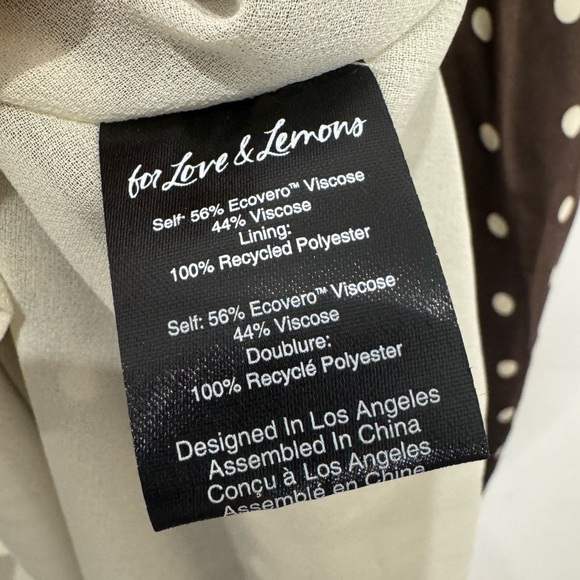 NWT Daisy Mae midi dress by For Love and Lemons - Picture 8 of 11